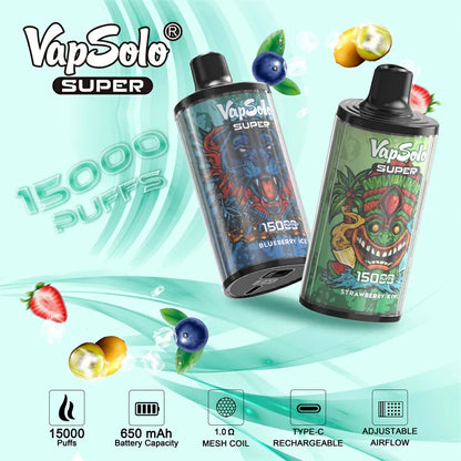 VAPSOLO SUPER 15K PUFF 5%
